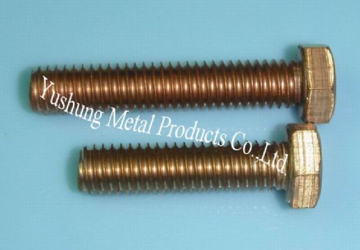 Silicon Bronze Hex Cap Screw Fastenre Bolt Nut Washer